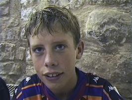 Daniel Talbot at St Briavels Castle youth hostel